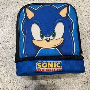 Sonic the Hedgehog Blue Lunch Bag